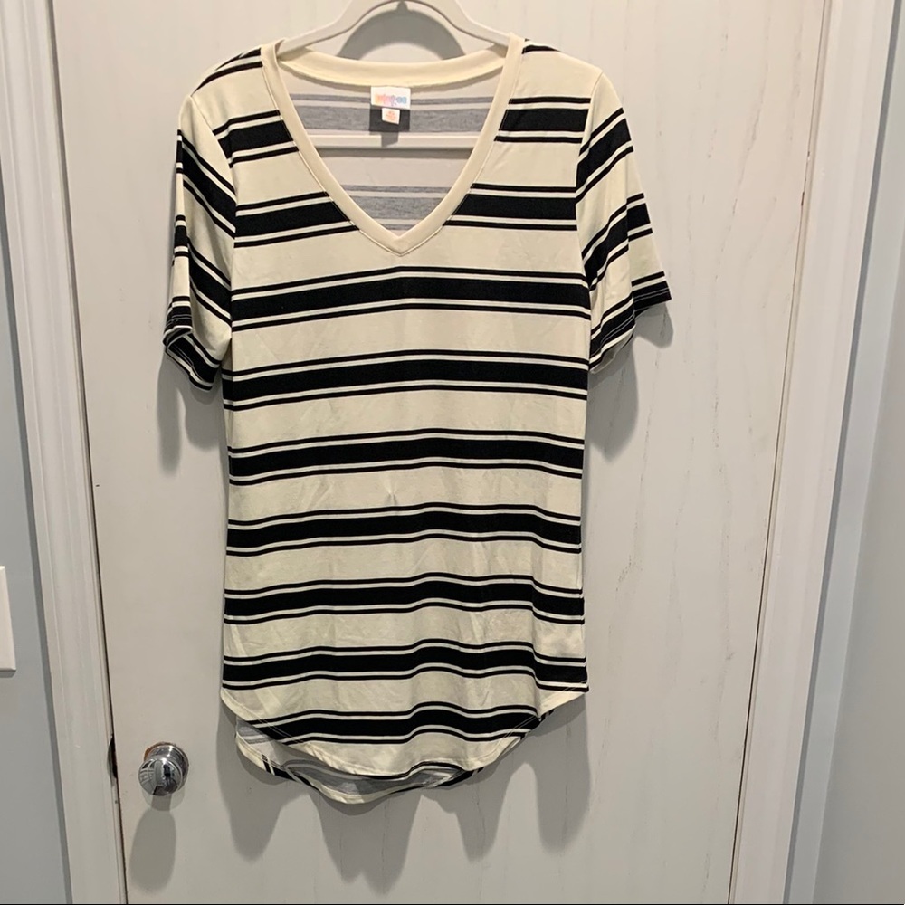 LuLaRoe Striped Iris Top